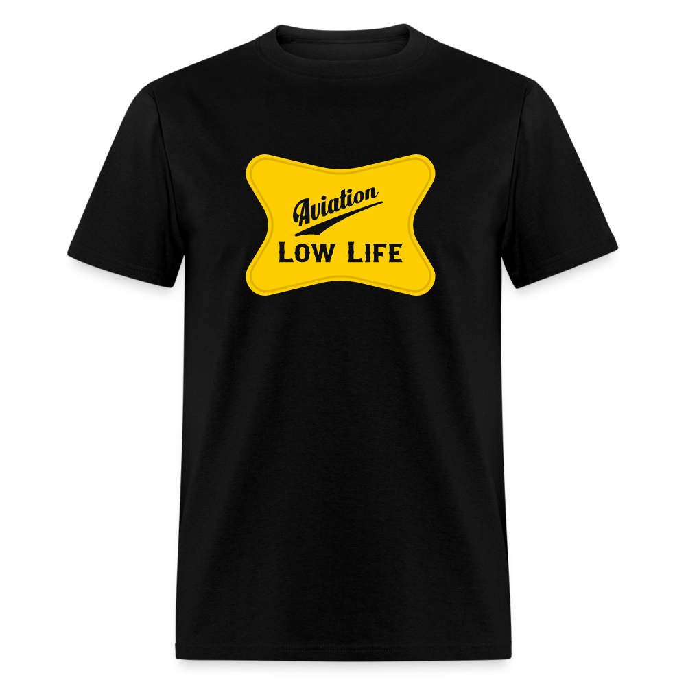 Aviation in Yellow (Unisex) Classic T-Shirt - black