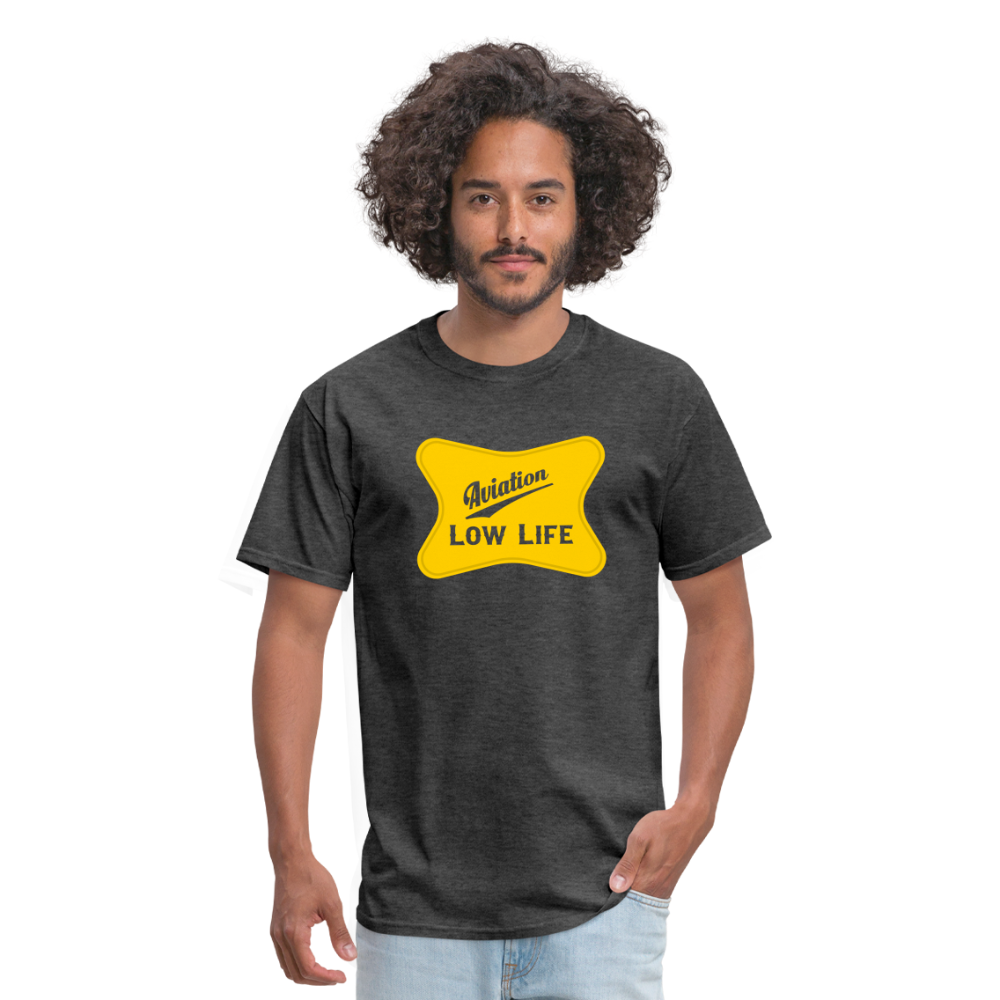 Aviation in Yellow (Unisex) Classic T-Shirt - heather black