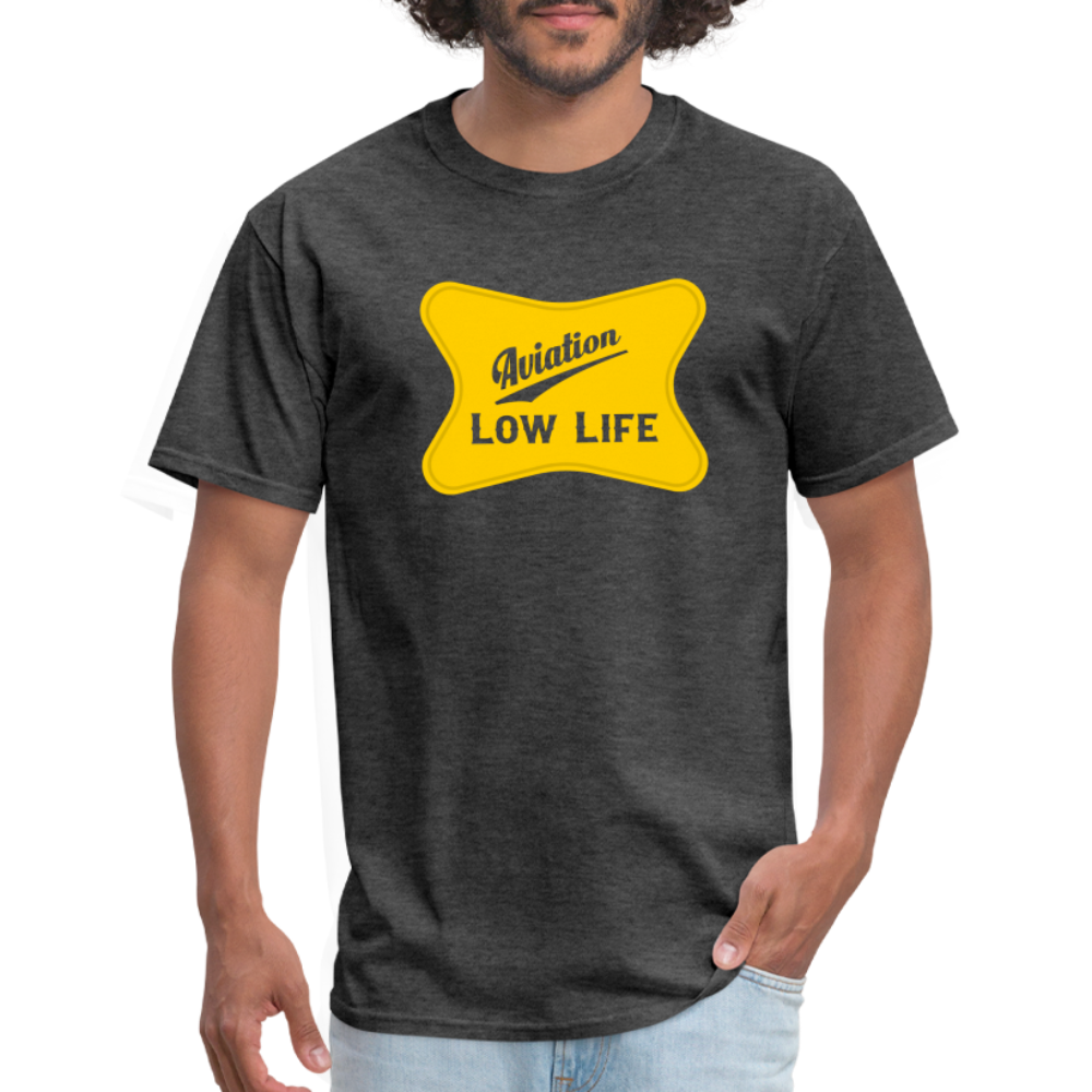 Aviation in Yellow (Unisex) Classic T-Shirt - heather black