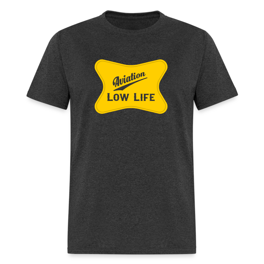 Aviation in Yellow (Unisex) Classic T-Shirt - heather black