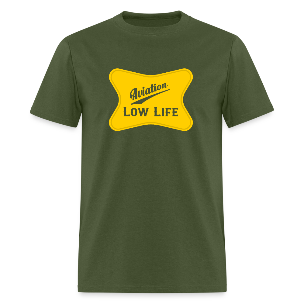 Aviation in Yellow (Unisex) Classic T-Shirt - military green