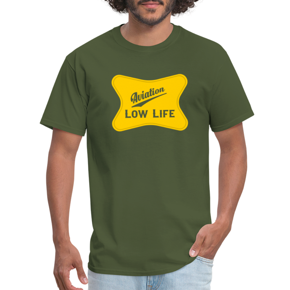 Aviation in Yellow (Unisex) Classic T-Shirt - military green