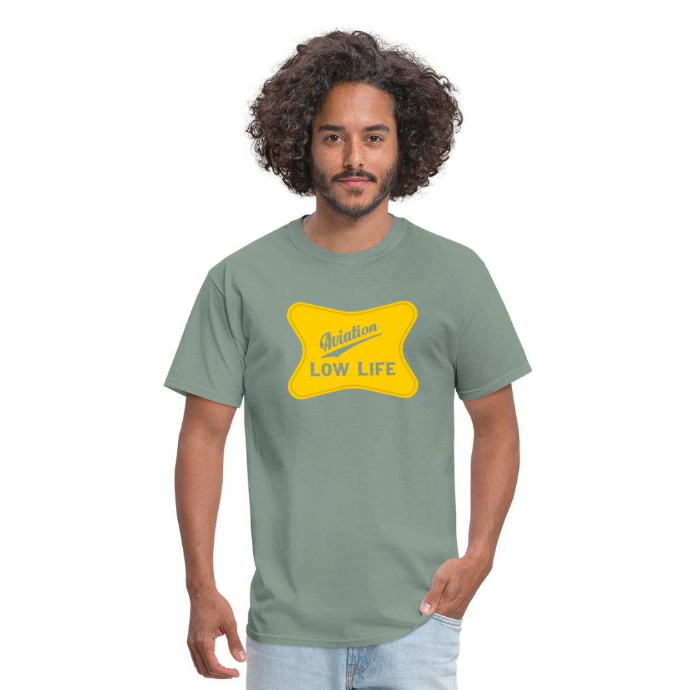 Aviation in Yellow (Unisex) Classic T-Shirt - sage