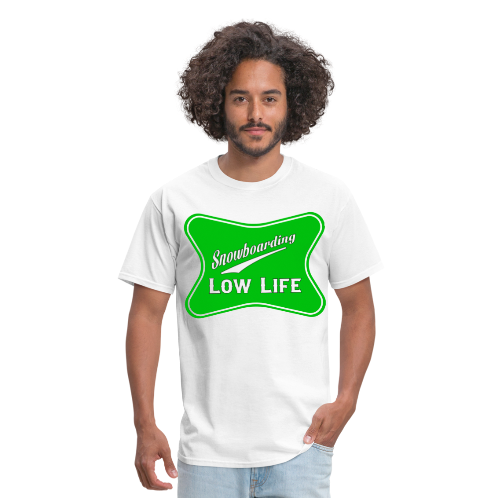 Snowboarding - Green - Unisex Classic T-Shirt - white