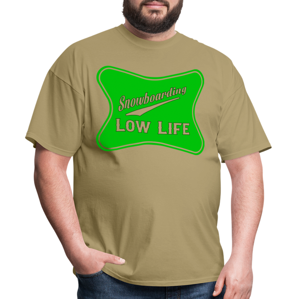 Snowboarding - Green - Unisex Classic T-Shirt - khaki