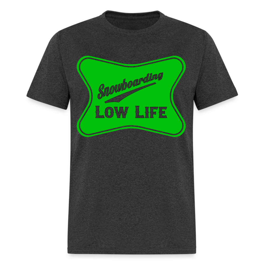 Snowboarding - Green - Unisex Classic T-Shirt - heather black