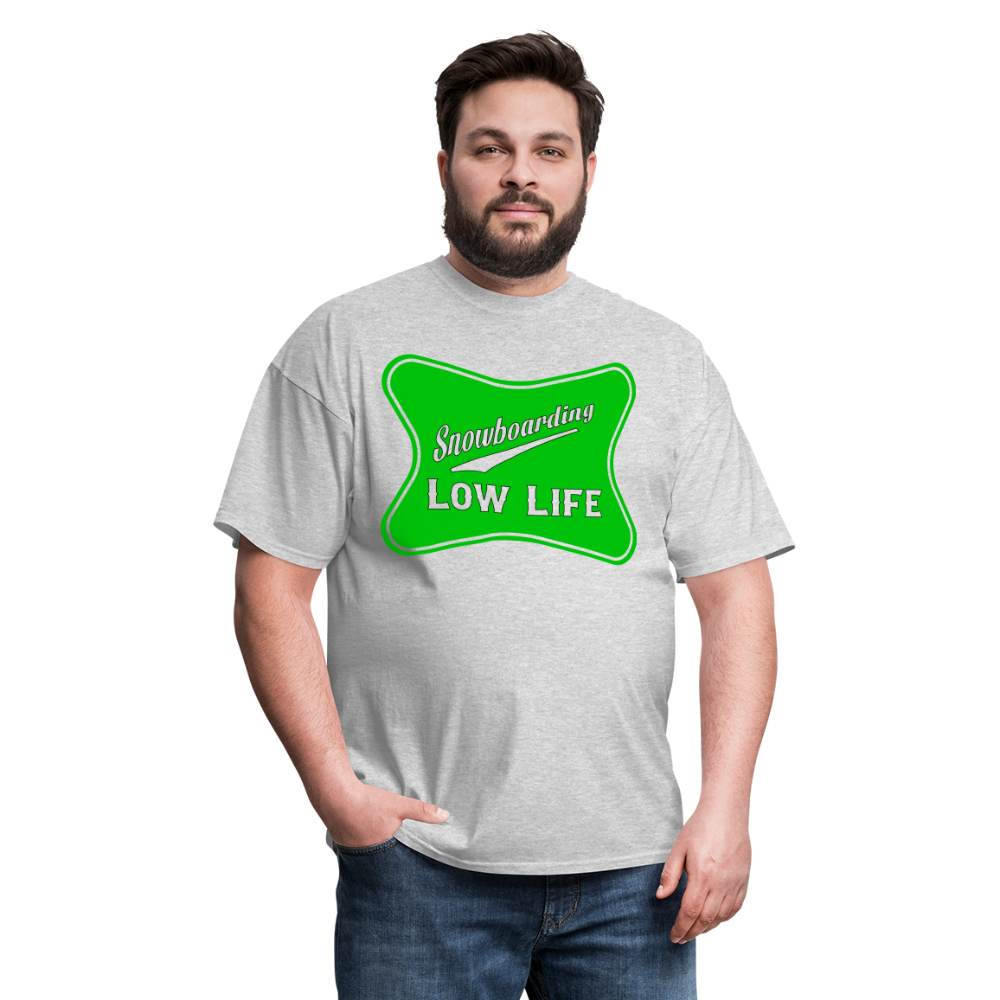 Snowboarding - Green - Unisex Classic T-Shirt - heather gray