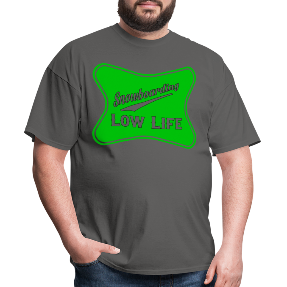 Snowboarding - Green - Unisex Classic T-Shirt - charcoal