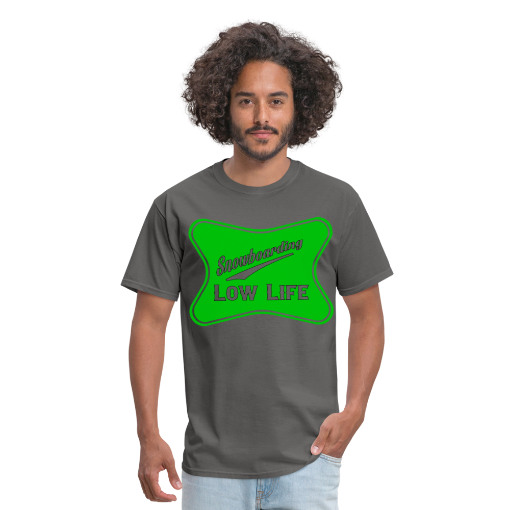 Snowboarding - Green - Unisex Classic T-Shirt - charcoal