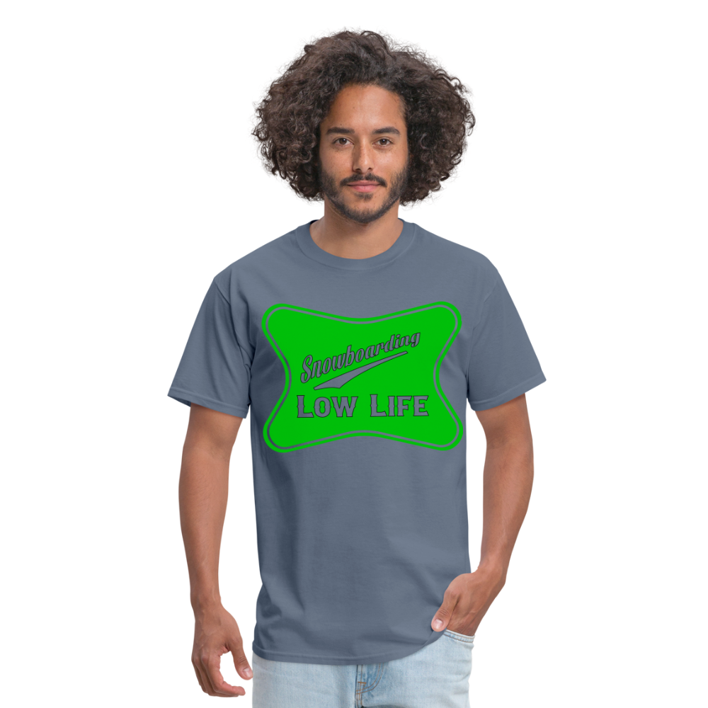 Snowboarding - Green - Unisex Classic T-Shirt - denim