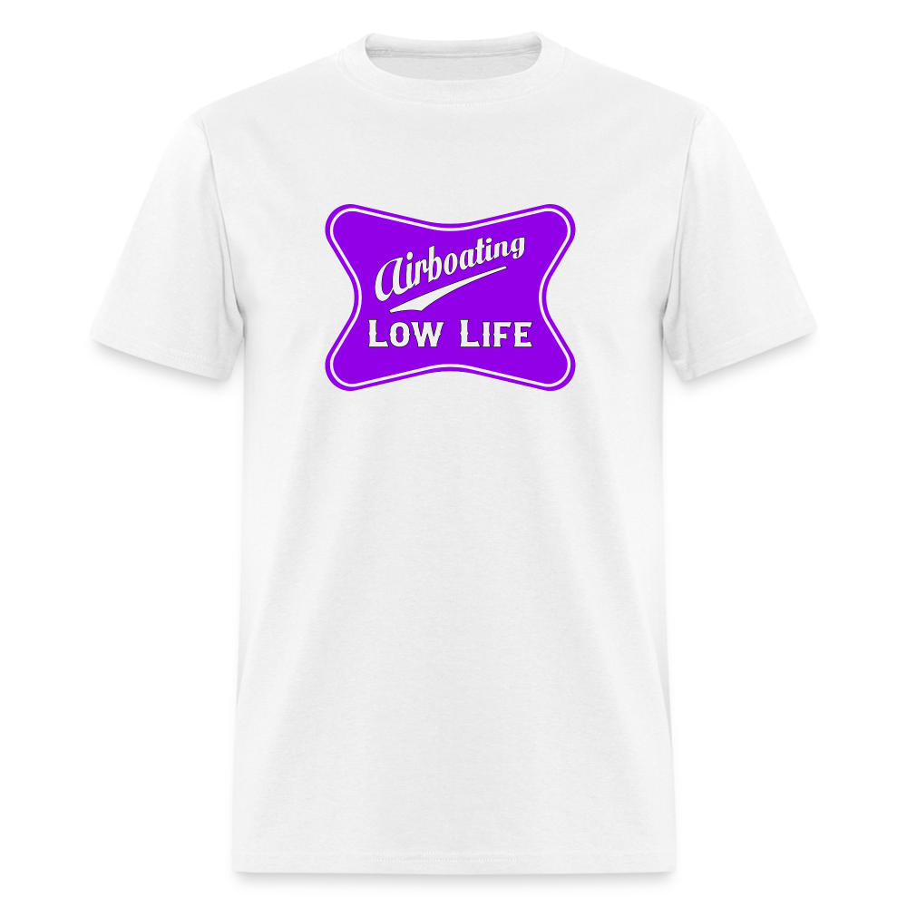 Airboating - Purple Unisex Classic T-Shirt - white