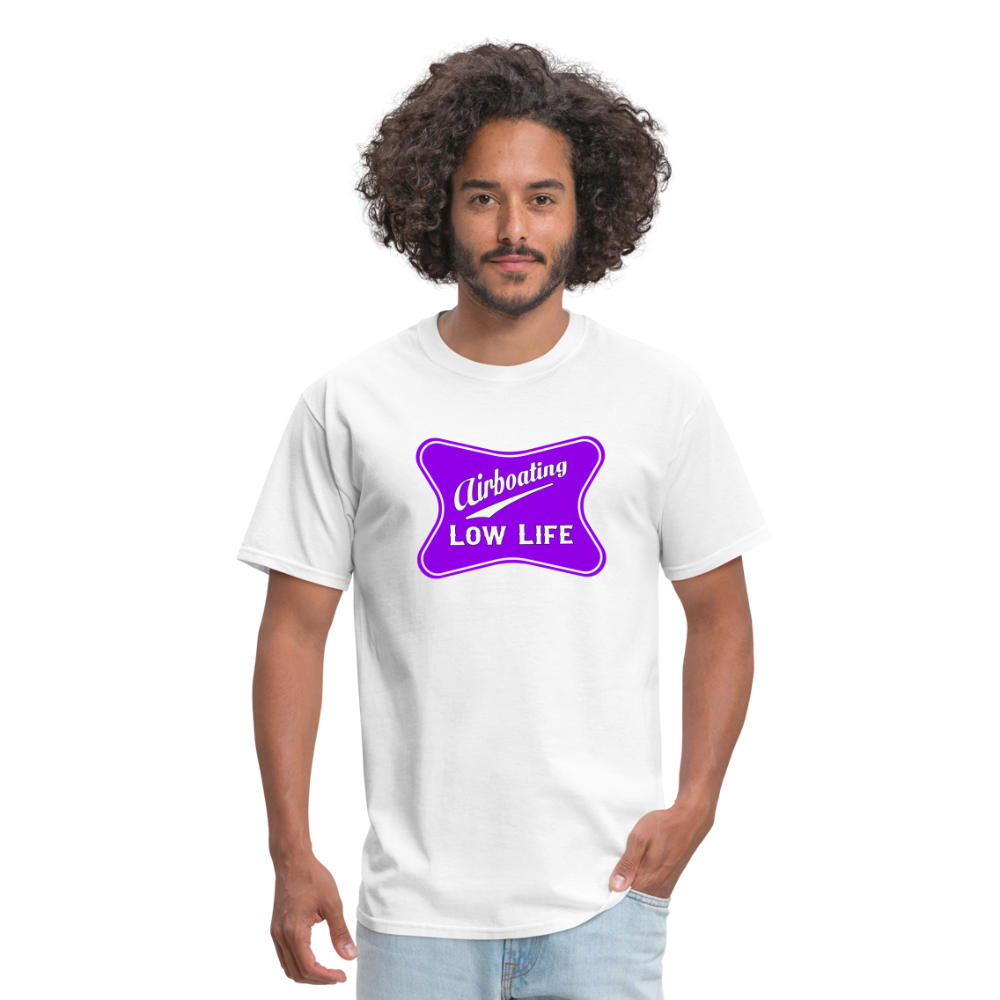 Airboating - Purple Unisex Classic T-Shirt - white