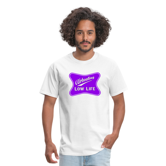 Airboating - Purple Unisex Classic T-Shirt - white