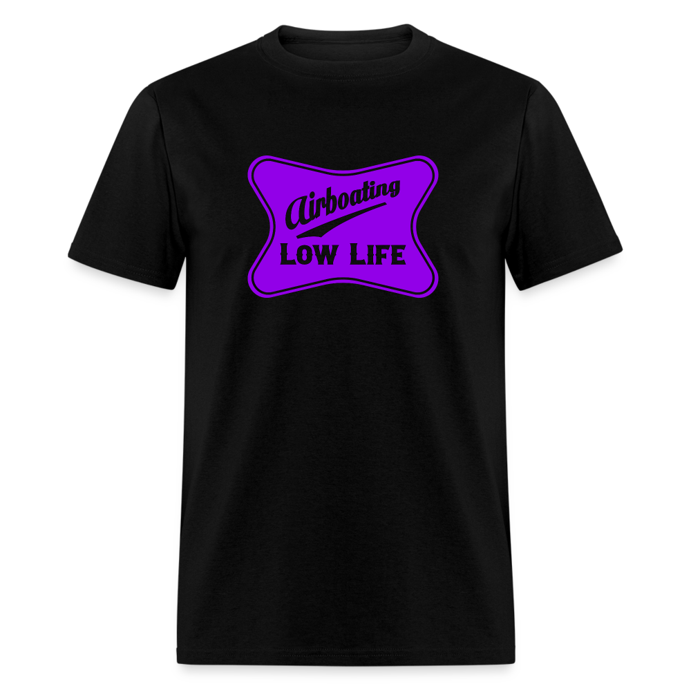 Airboating - Purple Unisex Classic T-Shirt - black