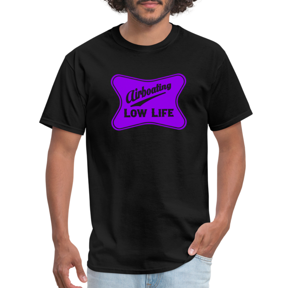 Airboating - Purple Unisex Classic T-Shirt - black