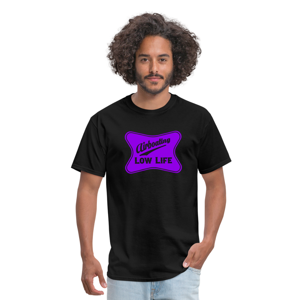 Airboating - Purple Unisex Classic T-Shirt - black