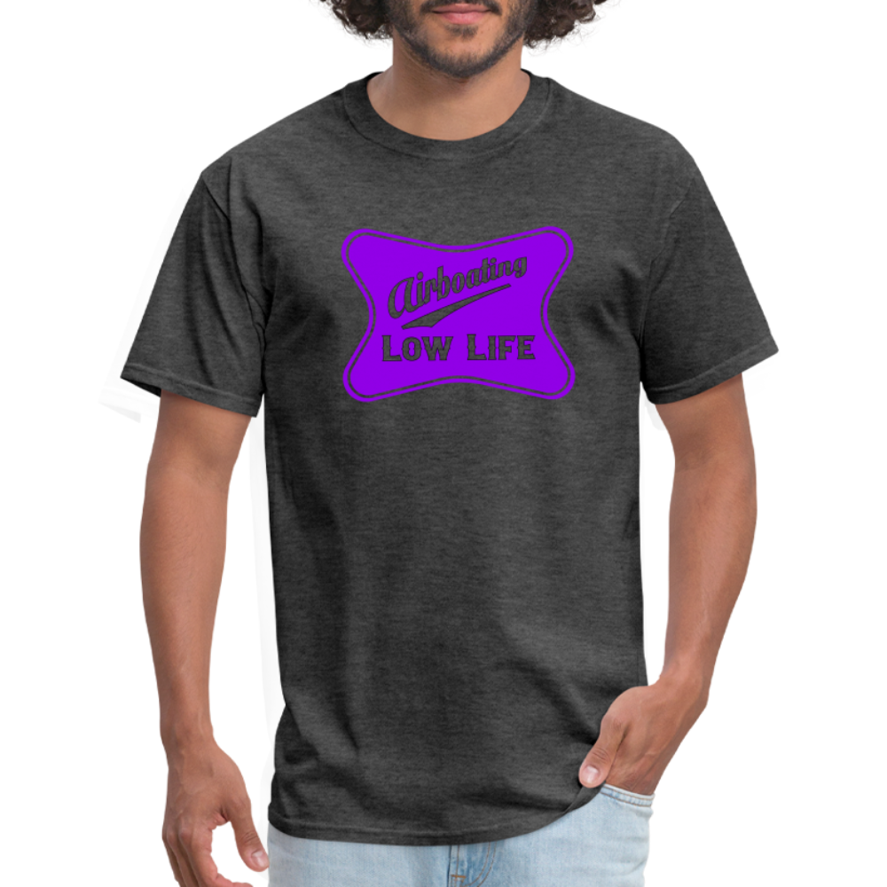 Airboating - Purple Unisex Classic T-Shirt - heather black