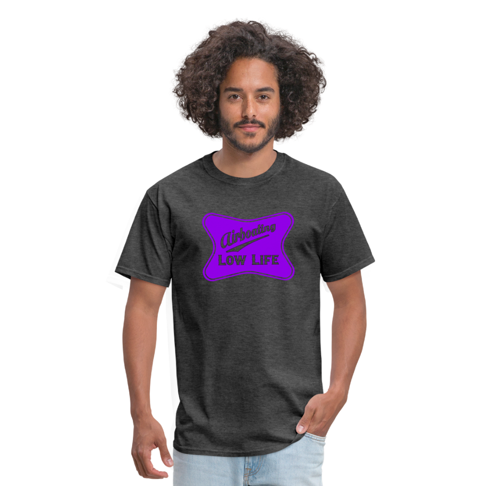 Airboating - Purple Unisex Classic T-Shirt - heather black