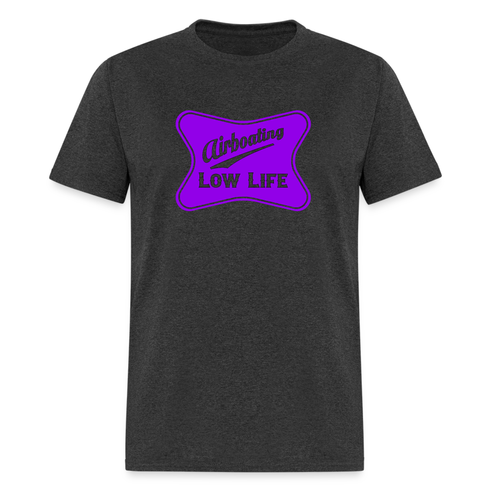 Airboating - Purple Unisex Classic T-Shirt - heather black