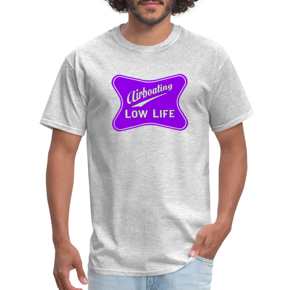 Airboating - Purple Unisex Classic T-Shirt - heather gray