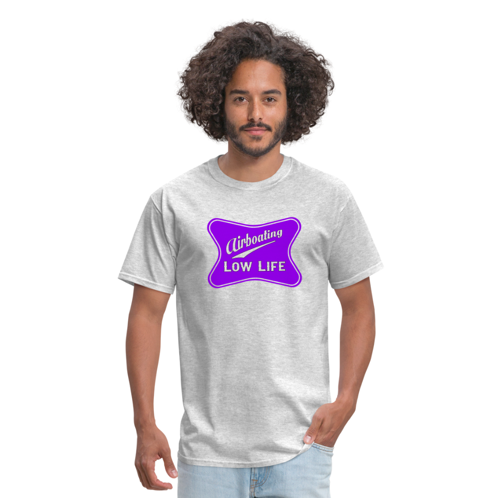 Airboating - Purple Unisex Classic T-Shirt - heather gray