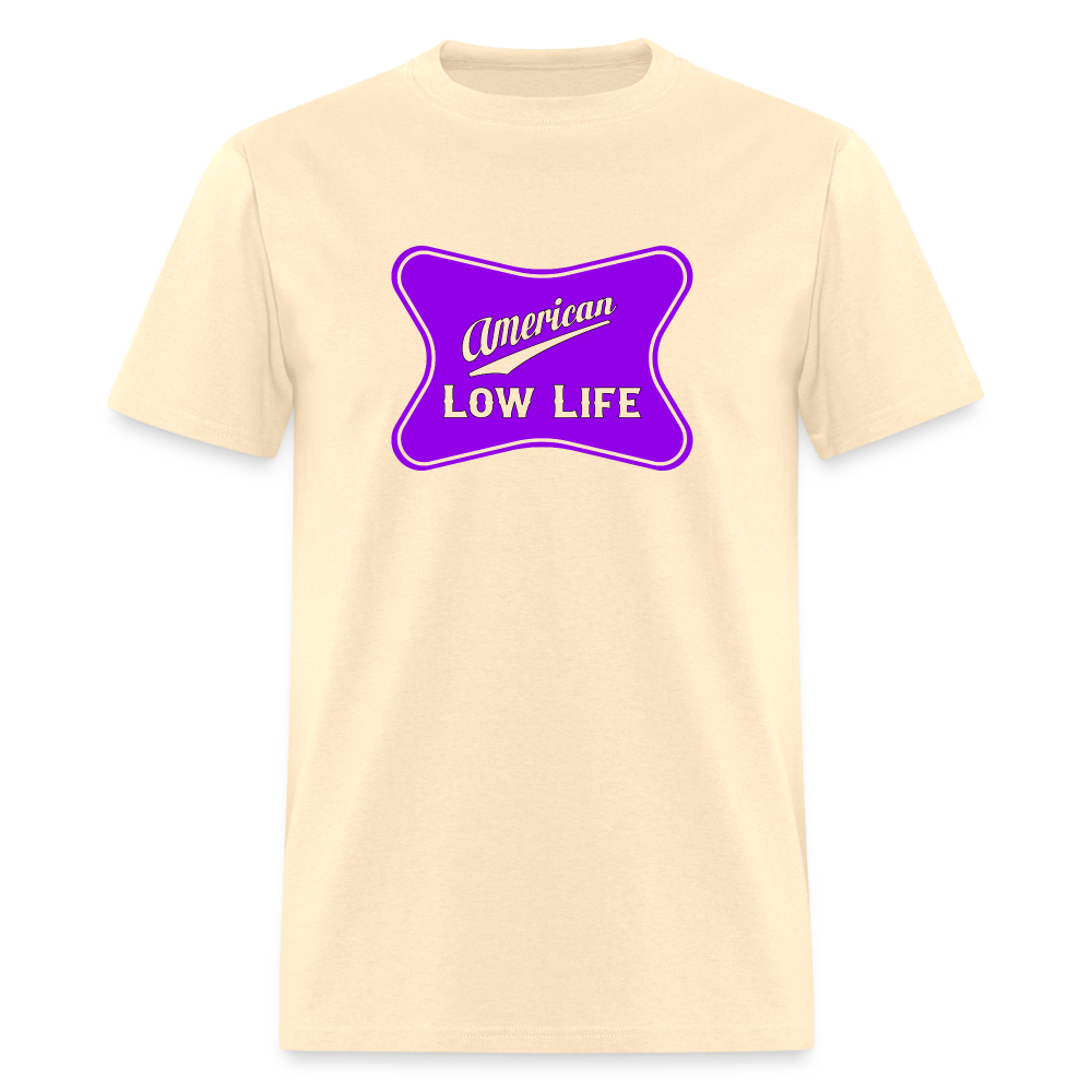 American - Purple - (Unisex) Classic T-Shirt - natural