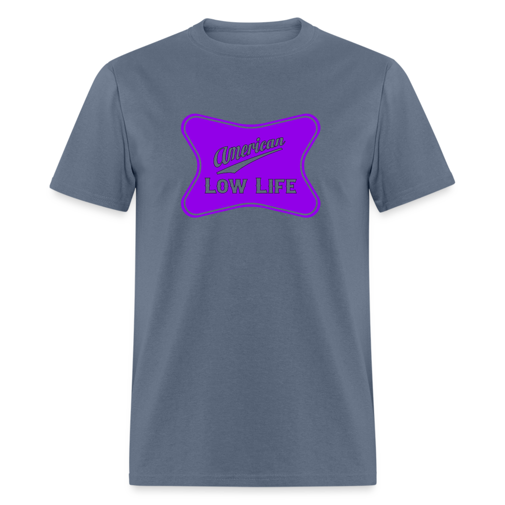 American - Purple - (Unisex) Classic T-Shirt - denim